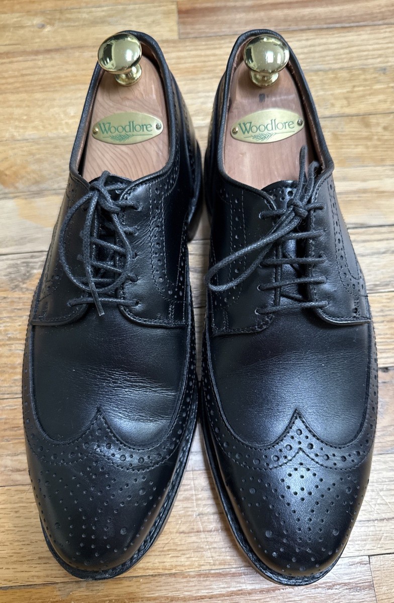Allen Edmonds Stuttgart Black Wingtip Oxford Men’s Size 13 D Handcrafted In USA Allen Edmonds Mens Stuttgart Oxford Shoes Black Wingtip Lace  main image 2
