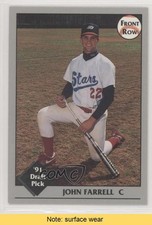 1991 Front Row Draft Picks Promotional John Farrell READ 0e7
