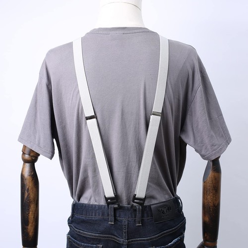 Y Back Hidden Suspenders for Men, Invisible Suspender for Untucked Men Adjust... - Picture 4 of 7