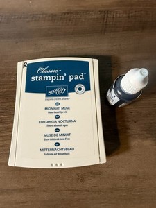 Stampin Up Classic Ink Refill & Pad ~ Midnight Muse