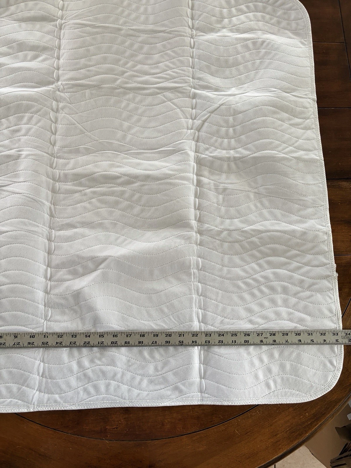 OEKO TEX Standard 100 Mattress Protector 33”x36” White