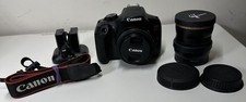 Canon EOS Rebel T6 Camera w/2 Lens(not Cannon...