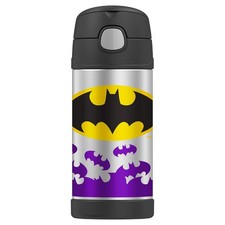 Thermos 12 oz. Kid's Funtainer Vacuum Insulated Stainless Steel Straw Bottle