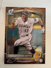 Konnor Griffin CARD - $309. TSE/COA - In Person Autograph BOWMAN baseball card;