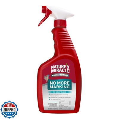 Nature's Miracle Advanced Platinum No More Marking, 24 Ounces, Helps Discoura