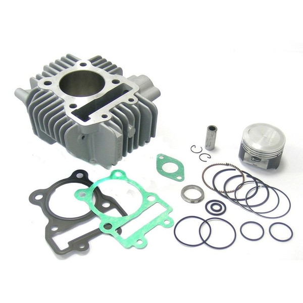 Gruppe Thermisch Big Bohrung Ø57Mm 130Cc FüR Kawasaki KLX 110 2003-2009 4T-image