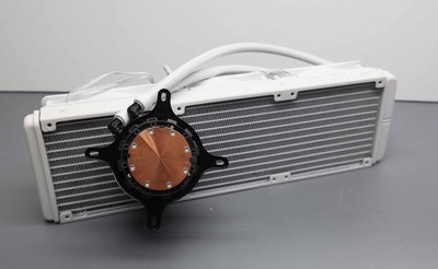 NZXT Kraken 360 RGB 3x120mm AiO Liquid CPU Cooler - Matte White