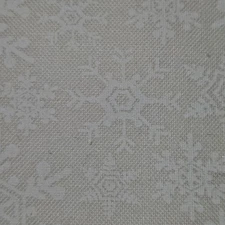 WHITE ON WHITE SNOWFLAKES - BTY - QUILTING FABRIC Joann 