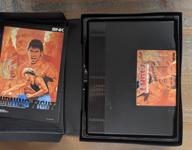 COMPLETE ✹ Burning Fight ✹ Neo Geo AES Game NEOGEO AUTHENTIC ✹ DOG TAG ✹ USA