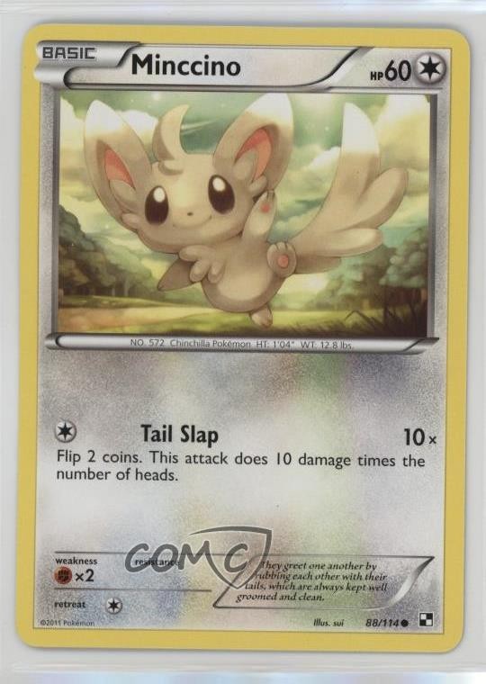 Minccino Pokemon Black & White Base Set #88