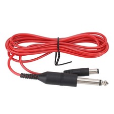 Red Tattoo Clip Cord Silicone Portable Flexible DC Tattoo Machine Clip Cord NY