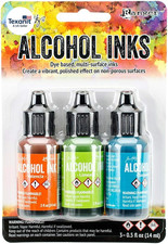 RGRTAK.52555 Spring Break Tim Holtz Alcohol Ink Set