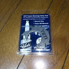 YETI Bottle Opener for Bottles and Cans Used Beverage Entry Tool