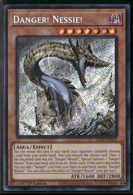 Rarity Collection 5 #RA05-EN012 Danger! Nessie! (Secret Rare)
