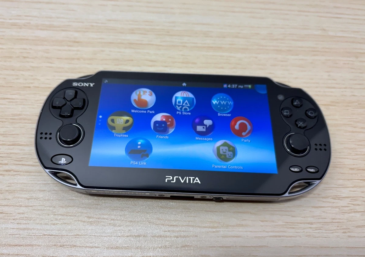 Sony PlayStation Vita NTSC-U/C Black Video Game Consoles for sale