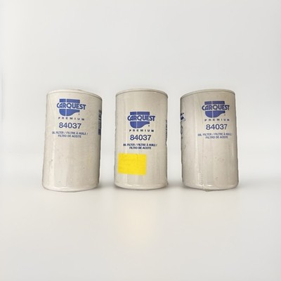 Lot Of 3 Carquest 84037 Engine Oil Filter - Replaces 57037, BT7237MPG, 4893280