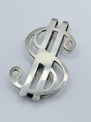 BIRKS Sterling Silver Money Clip Vintage Mid-Century Collectible Rare Find