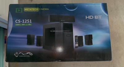 Metatech Cinema home theater system wireless surround sound. CS-1251
