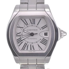 discount CARTIER Roadster LM W6206017 Date Silver Dial Men's Watch R#141480