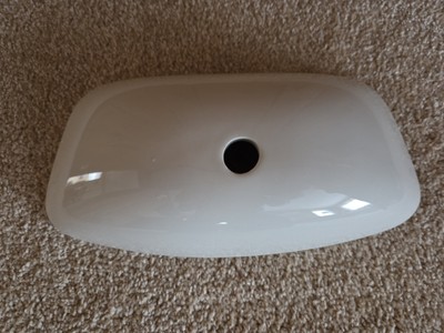 IFO 3180 Beige Cascade #283 Toilet Tank Lid Made in Sweden, FLAWLESS, SANITIZED
