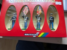 Britains model Set 7301 US Marine Corps Colour Party