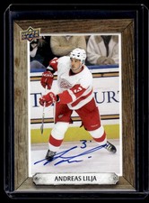 2025-26 Upper Deck Engrained Beehive Signatures Andreas Lilja Auto #BH-AL