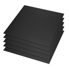 4500pcs 10x10mm Self-Adhesive Acrylic Mirrors Mosaic Tiles Sticker Black