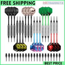 CyeeLife Darts Plastic Tip - 18pcs Soft Tip Darts Set for Electronic Dart Board