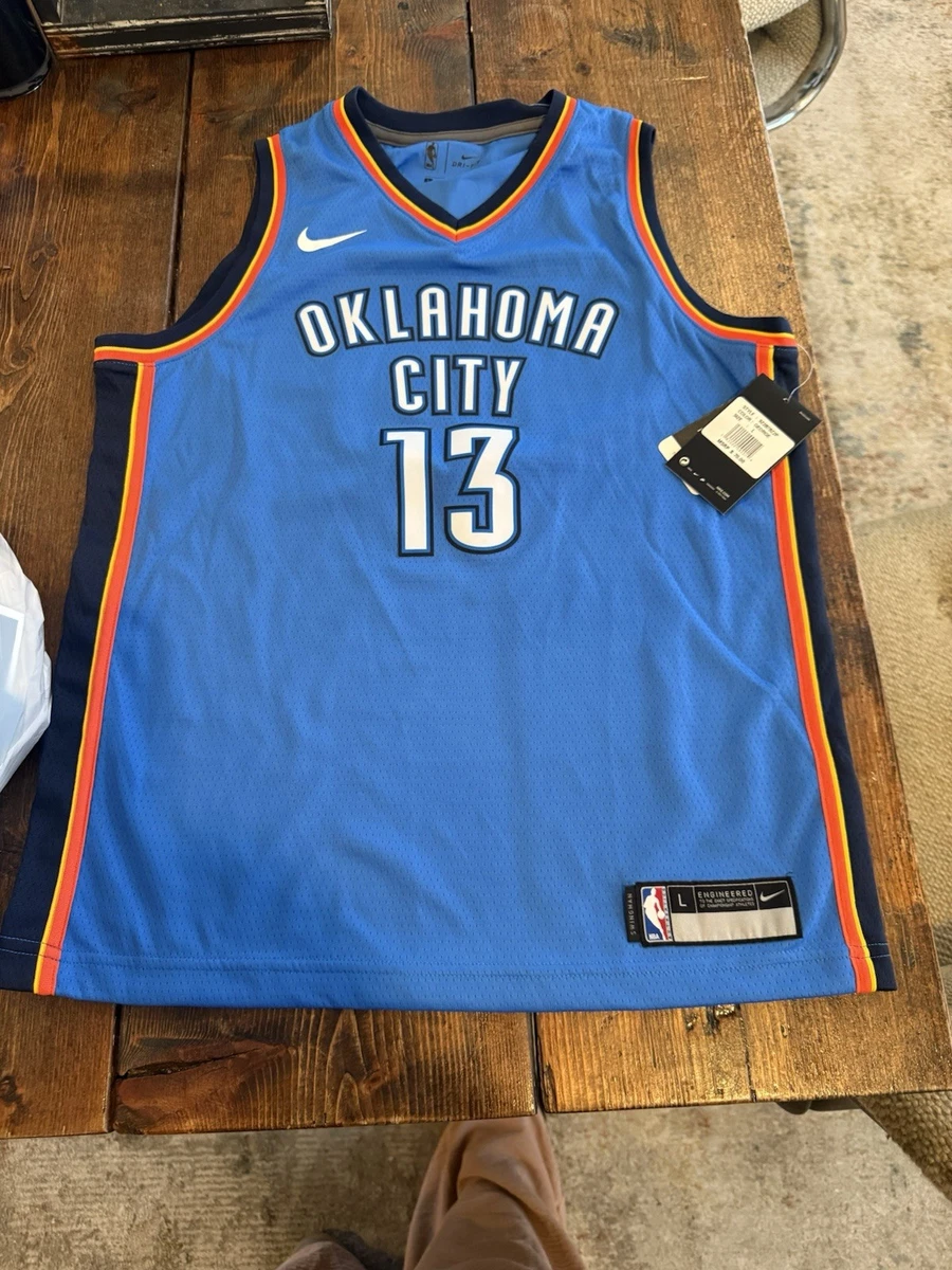 Paul George Blue Oklahoma City Thunder NBA Fan Apparel & Souvenirs