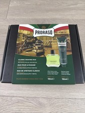 Proraso Classic Shaving Duo Box Green After Shave Cream Eucalyptus Menthol