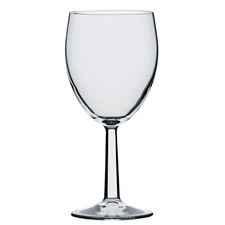 Utopia Saxon Wine Goblets in Clear Made of Glass 12 oz / 340 ml - 48