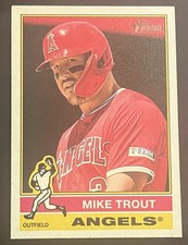 2025 TOPPS HERITAGE MIKE TROUT FLIP STOCK SP SHORT PRINT LOS ANGELES ANGELS