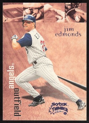 1999 SkyBox Thunder Rant Jim Edmonds #33 Anaheim Angels