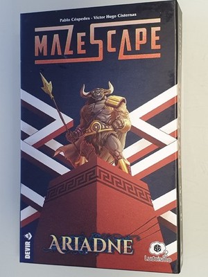BRETTSPIEL GEBRAUCHT MAZESCAPE: ARIADNE - DEVIR (A3)