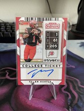 2020 Contenders Draft Picks College Ticket Autographs Tyler Huntley RC #319 Utah