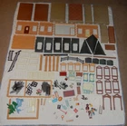Lot Of Vintage 1989 PLAYMOBIL VICTORIAN MANSION 5300 Replacement Parts Pieces