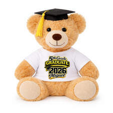 Personalized Graduation Bear   Class of 2026   5th Grade Graduate Keepsake