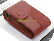Custodia per fotocamera Lowepro Napoli 10 in pelle rossa Digital/Photo Bag.