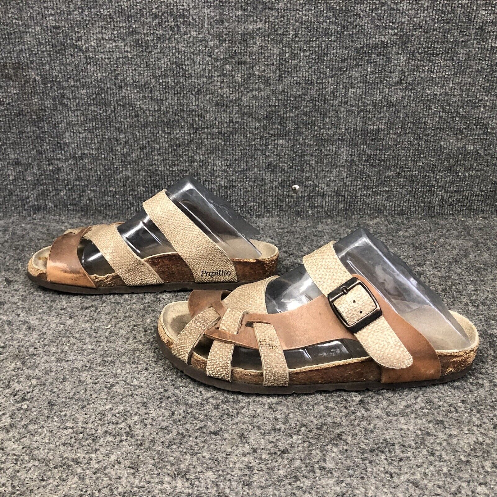 sår Forhåbentlig søm Birkenstock Papillio Pisa Sandals Size 36 US 5 in Beige &amp; Tan In EUC |  eBay