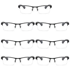 7 PK Men Blue Light Blocker Reading Glasses Anti Blue Light Spring Hinge Readers