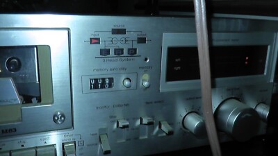 Technics RS-M63 3 Head Stereo Cassette Tape Deck | eBay