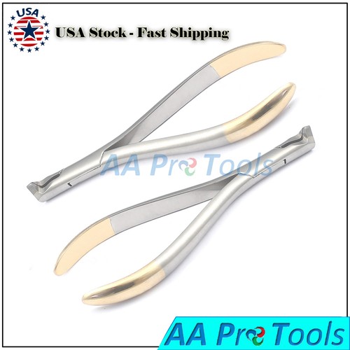 2Pcs T/C Distal End Cutter Mini Head Ligature Wire Orthodontic Lab Dental Pliers - 第 1/3 張圖片
