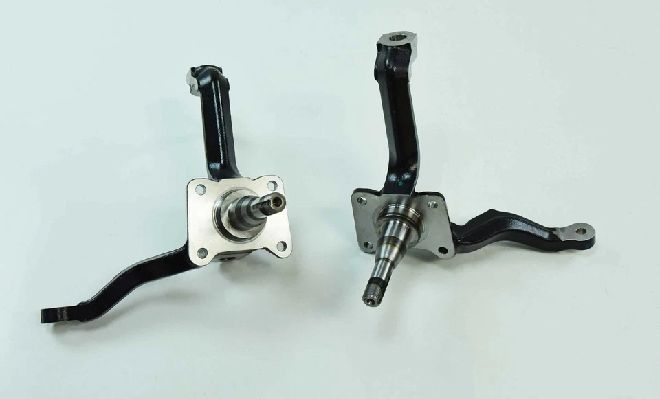 1967 1968 1969 Ford Mustang freio a tambor dianteiro v-8 par de eixos novo - Imagem 2 de 4