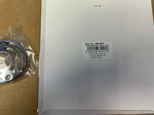 90-09 Kawasaki EN500 Vulcan CHROME INDICATOR/TURNSIGNAL GRILLS/COVERS: M001684 - Picture 4 of 6