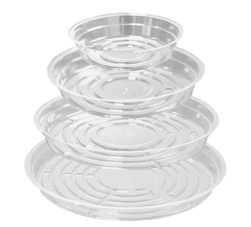 20Pack 10in 12in Plant Saucer Clear Plastic Drip Trays Plate Dish Plant Pot Tool - Picture 17 of 17