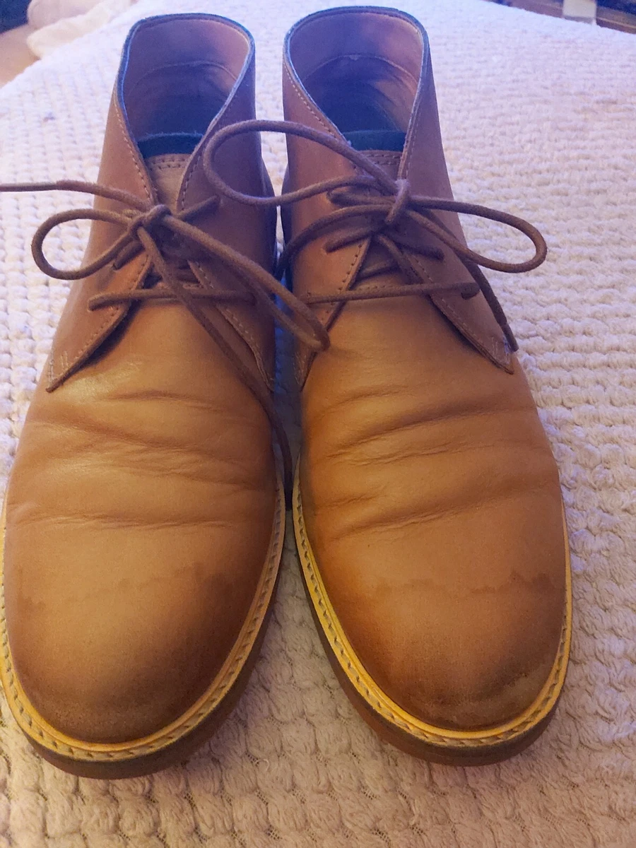 Clarks Atticus Limit Mid Boots Men Tan Leather Uk 7G eBay