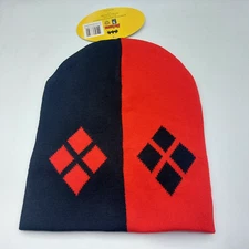 Harley Quinn Retro Cosplay Slouch Beanie Winter Hat
