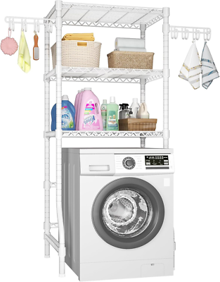 #ad #ad U8 Medium Laundry Room Storage Organizer over the Washer and Dryer Storage Shel $116.99