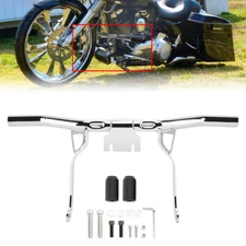Chrome Front Engine Guard Peg Crash Bar For Harley Electra Road Glide 1997-2008