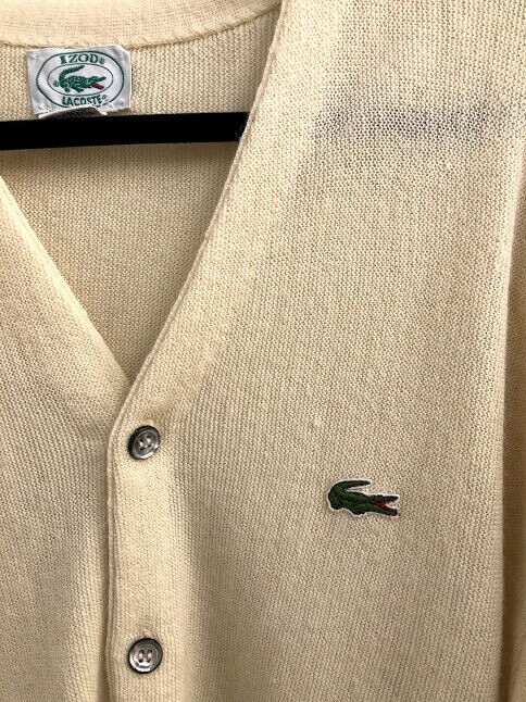 Vintage Lacoste Cardigan Sweater Size Medium | eBay Vintage Lacoste Cardigan Sweater Size Medium | eBay